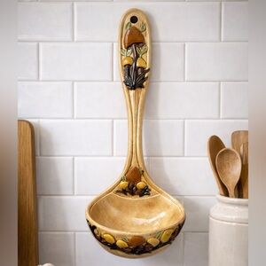 Arnels Vintage oversized  Mushroom Wall Ladle